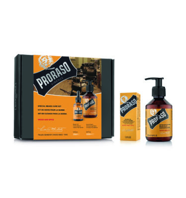 PRORASO WOOD & SPICE BEARD CARE DUO