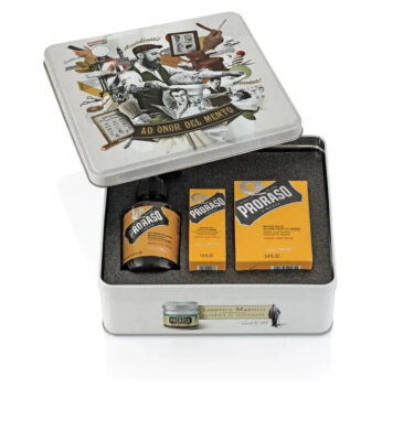 PRORASO WOOD & SPICE BEARD KIT