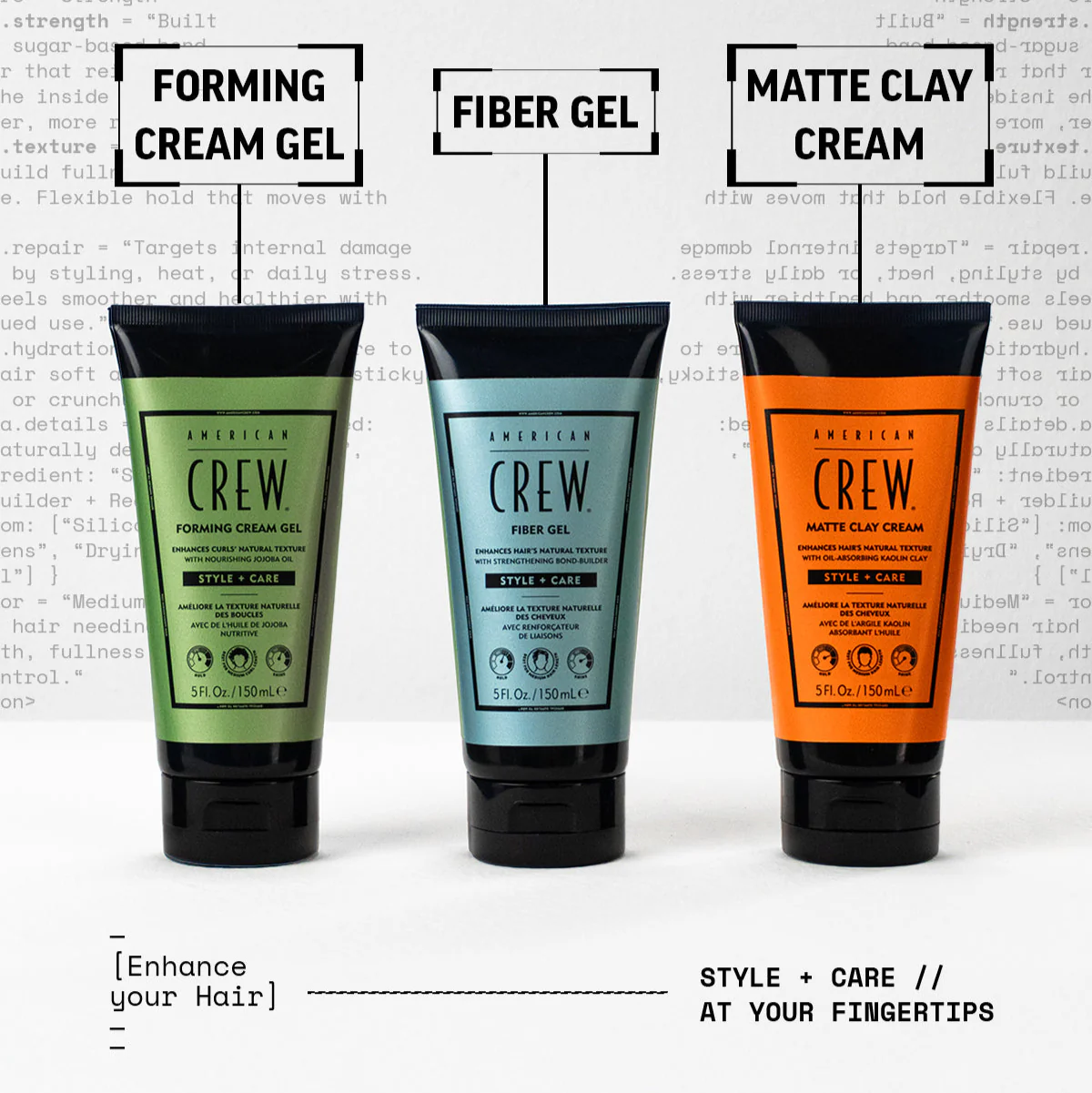 AMERICAN CREW FORMING CREAM GEL 150ML - Image 2