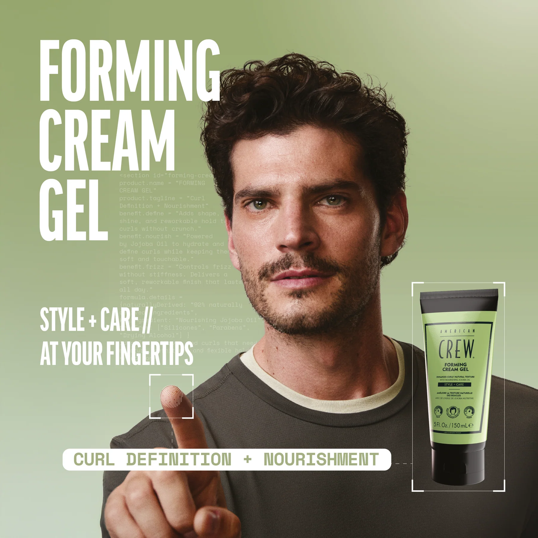 AMERICAN CREW FORMING CREAM GEL 150ML - Image 7