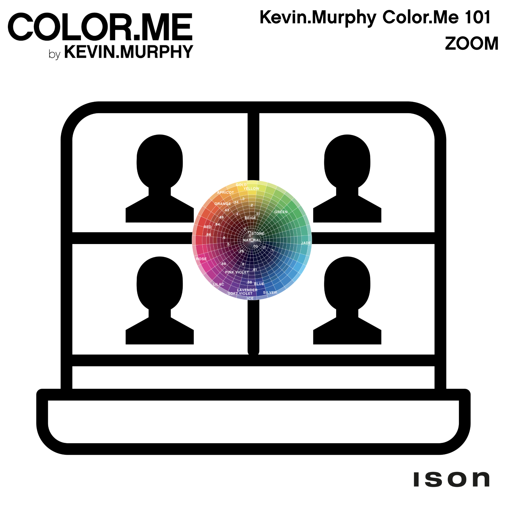 KEVIN.MURPHY COLOR.ME 101 Grunnnámskeið ZOOM 24.febrúar