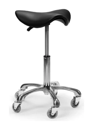 Saddle Stool 360 Black
