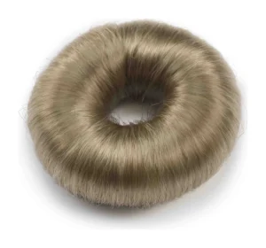 Synthetic Hair Bun L Blond 80mm