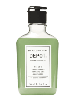 No. 406 Transparent Shaving Gel Brushless 100ml