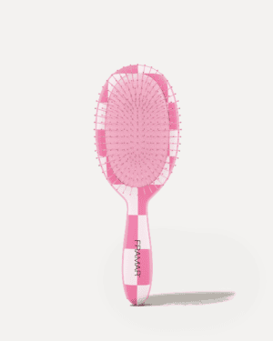 Detangle Brush Checked Out Pink